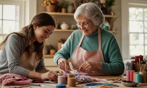 O artesanato é uma herança preciosa que conecta gerações, passando habilidades e tradições de mãe para filha. Descubra como ele preserva histórias e estimula a criatividade.